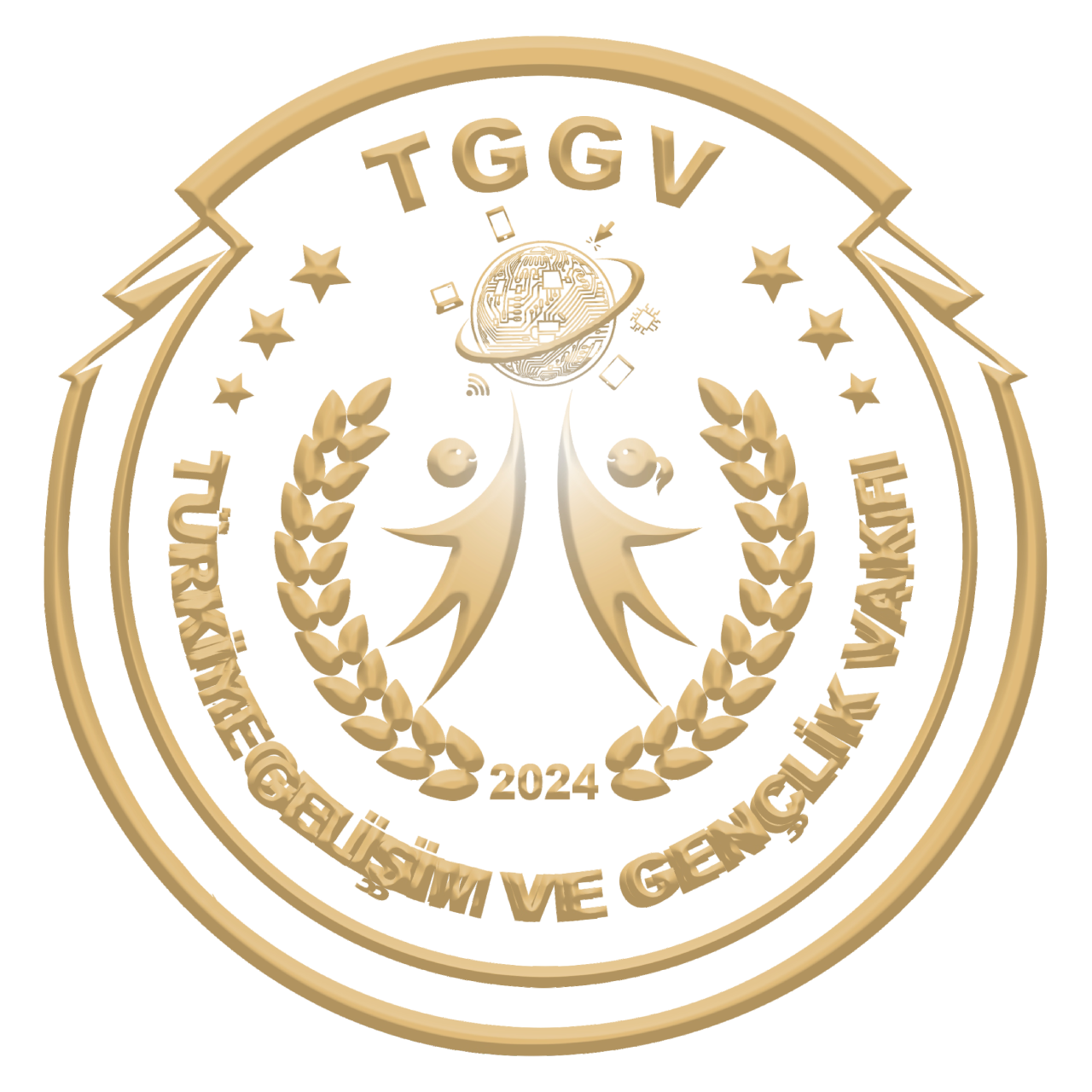 TGGV Logo Siyah Beyaz